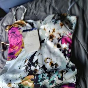 BeBe mini dress in white only